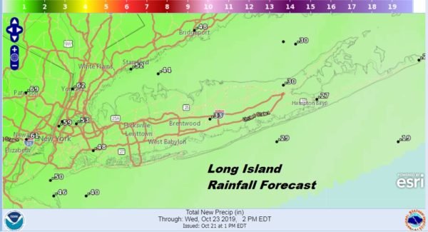 Long Island Weather Showers Late Tuesday No Major Storms Ahead