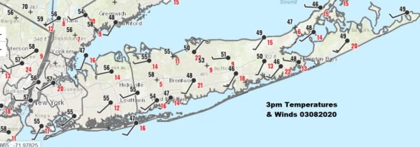 Long Island Sees Springlike Temperatures But Watch The Sea Breeze