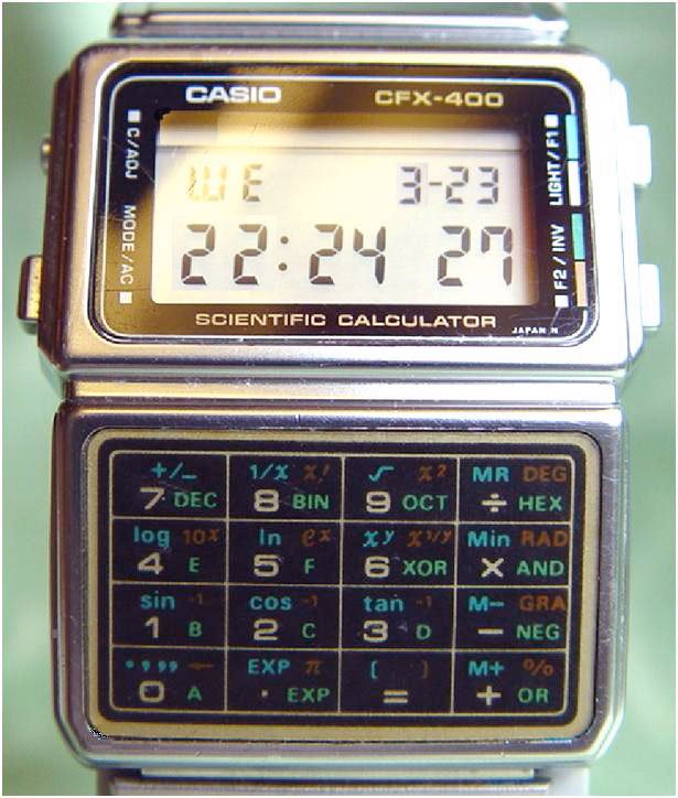 1980s calculator watch