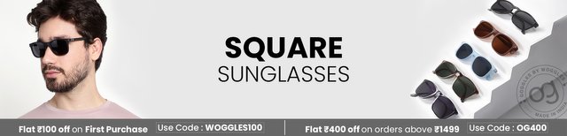 Square Sunglasses for Men