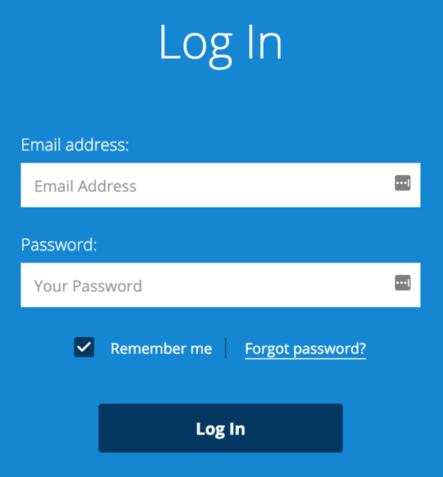 Bittrex login form user account sign in.