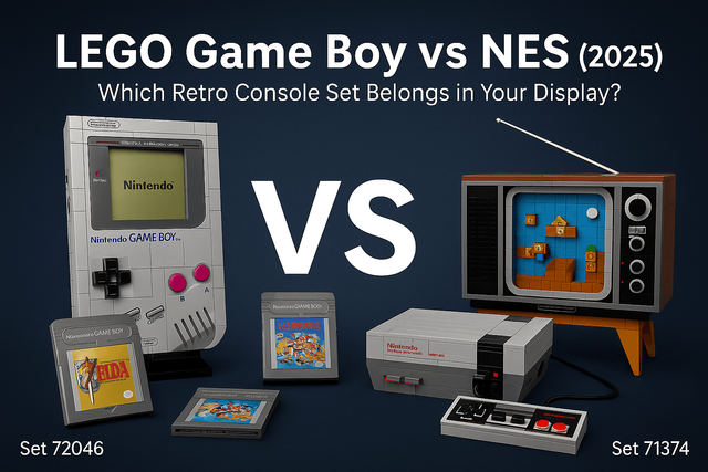 LEGO Game Boy vs NES Comparison