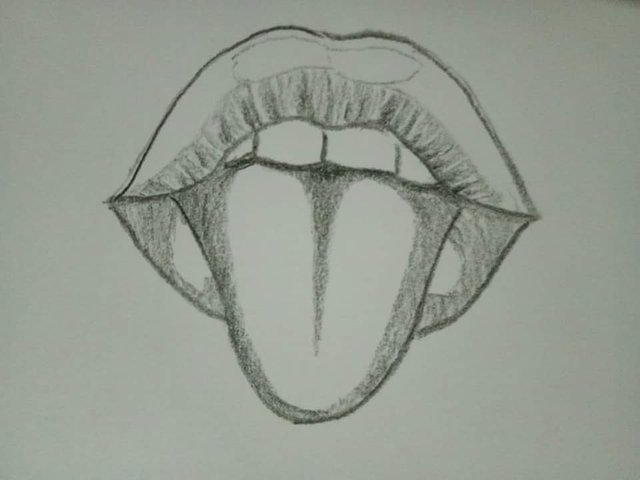 pix Lips With Tongue Out Drawing tongue out lips learn basic sketching