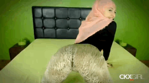 Ass hijab big 