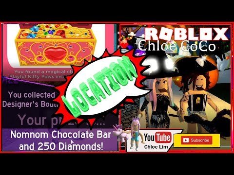 Roblox Gameplay Royale High Halloween Event Chest - nom nom nom roblox