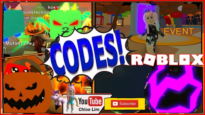 Roblox Gameplay Bubble Gum Simulator New Codes Hatching All Halloween Event World Eggs Dclick