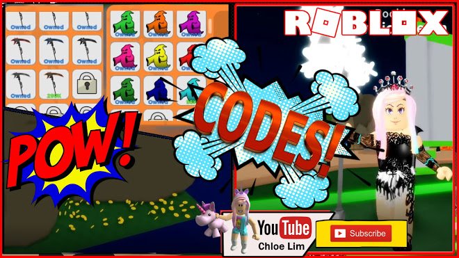 Roblox Gameplay Reaper Simulator Working Codes Found A Secret Area Full Of Coins Dclick - codes for roblox candy factory tycoon roblox promo codes