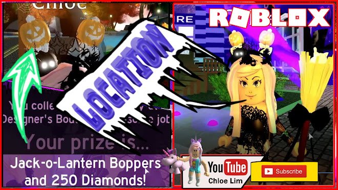 Roblox Gameplay Royale High Halloween Event H M Halloween Homestore Jack O Lantern Boppers All Candy Location Dclick - roblox royale high halloween pictures