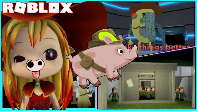 Roblox Gameplay Piggy We Escaped The New Chapter 11 Outpost Dclick - chloe piggy roblox