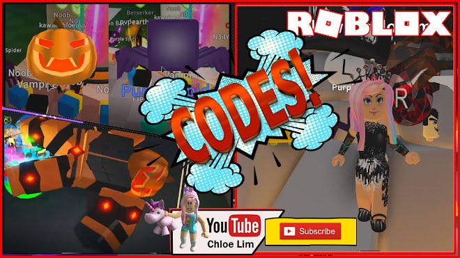 Roblox Gameplay Saber Simulator 25 Working Codes Killing The Pumpkin Boss Dclick - roblox promocodes spider cola roblox codes pet simulator