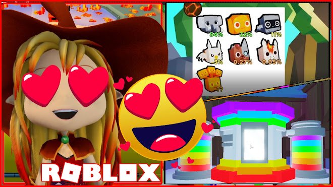 Roblox Gameplay Pet Simulator 2 Volcano World And Making Rainbow Pets Dclick - roblox wacky world