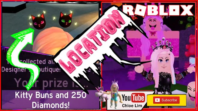 Roblox Gameplay Royale High Halloween Event Kittzilla S Homestore Kitty Buns All Candy Locations Dclick - roblox royale high tiger homestore free robux without offers