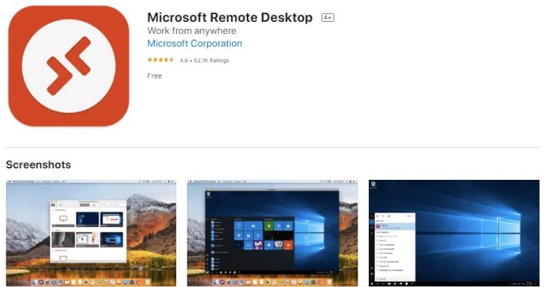 Apple M1 Microsoft Remote Desktop
