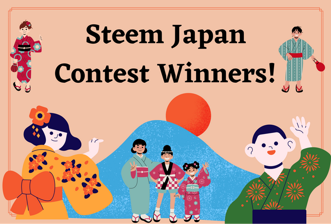 Announcement Of Winners Steem Japan Contest My Funny Summer Story 50 Steem Total Worth Of Prizes Dclick Announcement Of Winners Steem Japan Contest My Funny Summer Story 50 Steem Total Worth Of Prizes Dclick