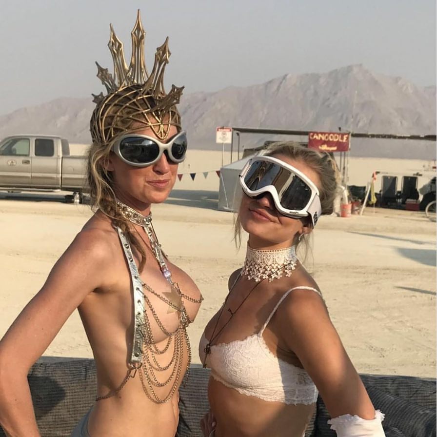 Burning Man Hot Girls