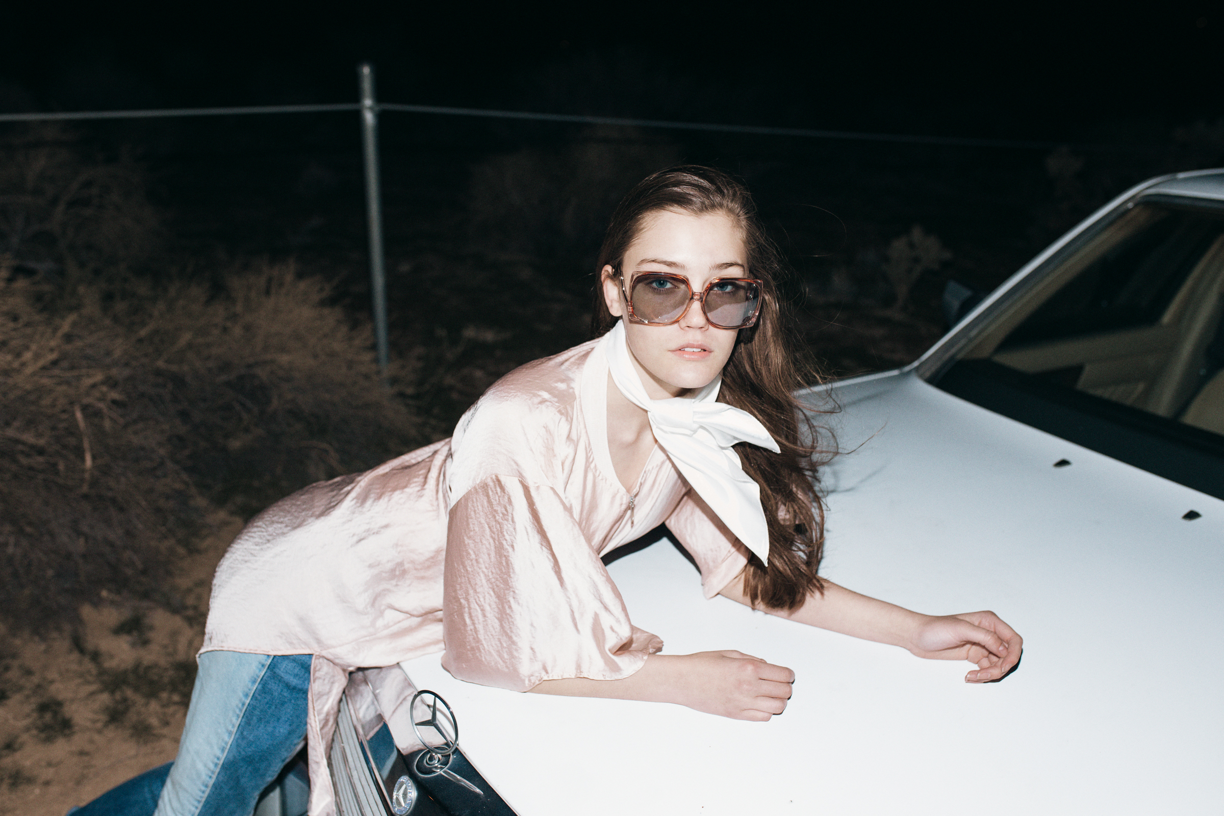 Flash photography at night of Chloe Bechtol from Nous Model Agency in Joshua Tree California by Amos Haley.jpg