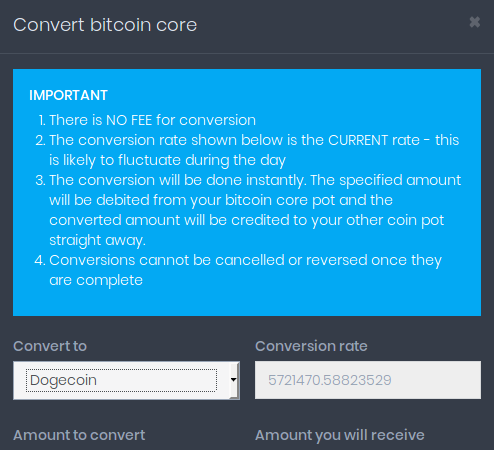 Cryptocurrency Conversion Rates On External Wallets Steemit