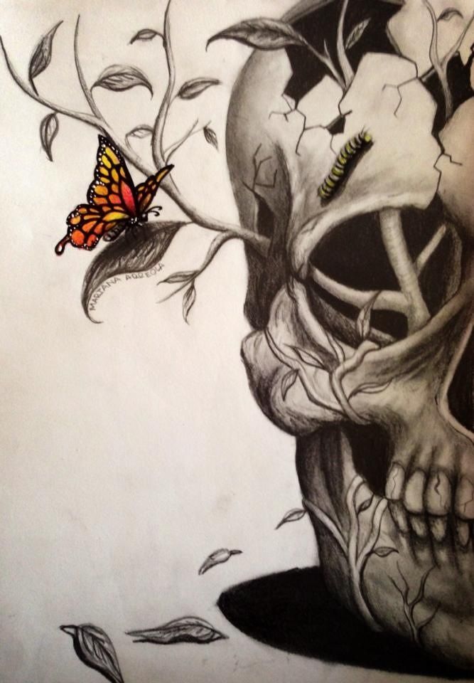 17 Best ideas about Skull Art on Pinterest _ Skull tattoos ___.jpg