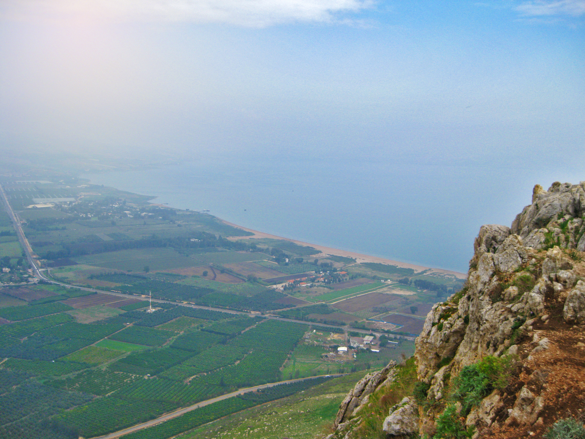 Mount Arbel in the Galilee