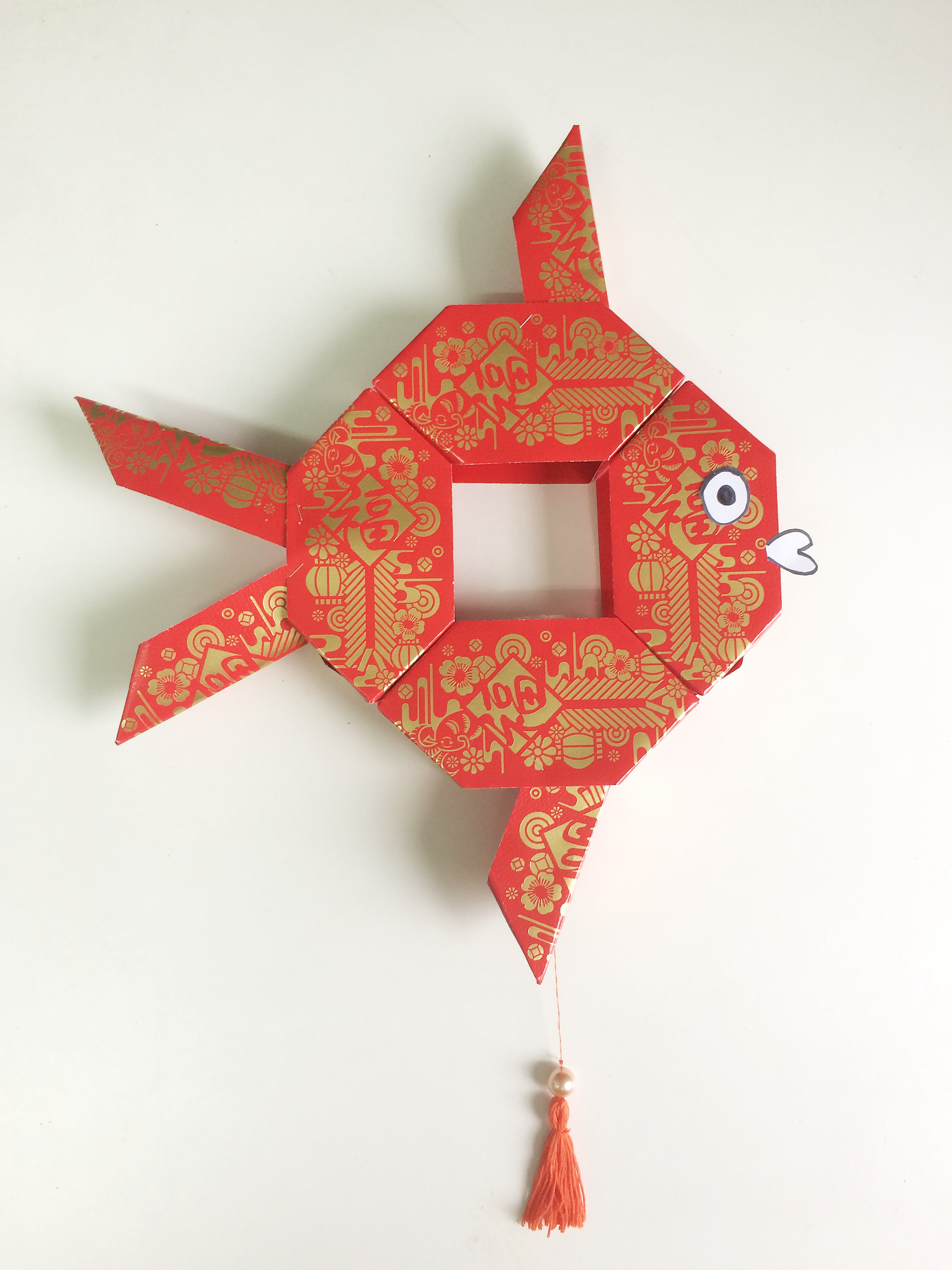 Hongbao Fish Tanglonglantern Tutorial Steemit