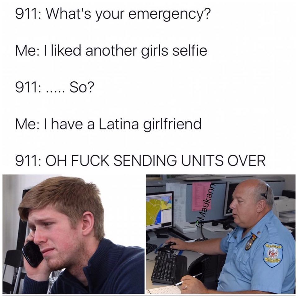 911 what's your emergency i need some dick meme