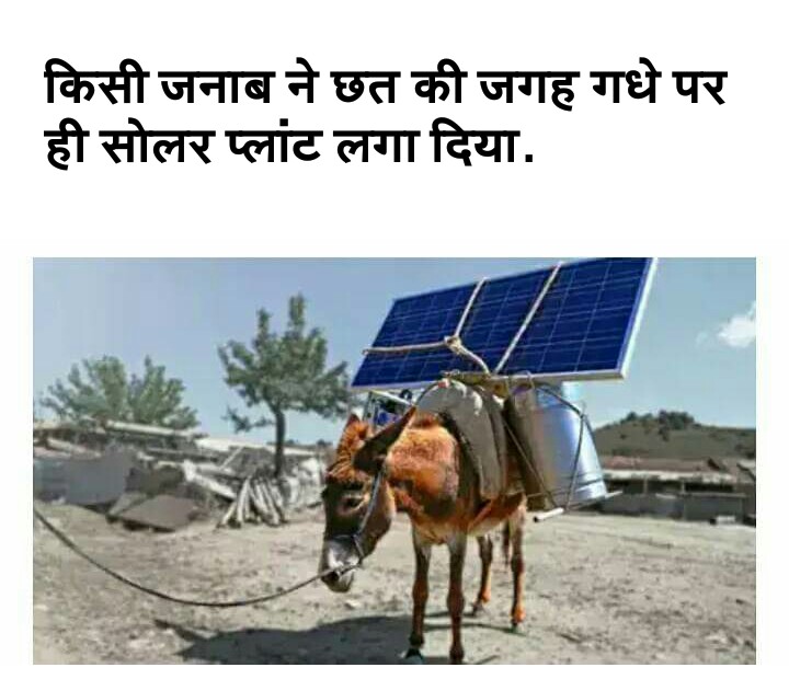 Mobile solar generator (funny picture) — Steemit
