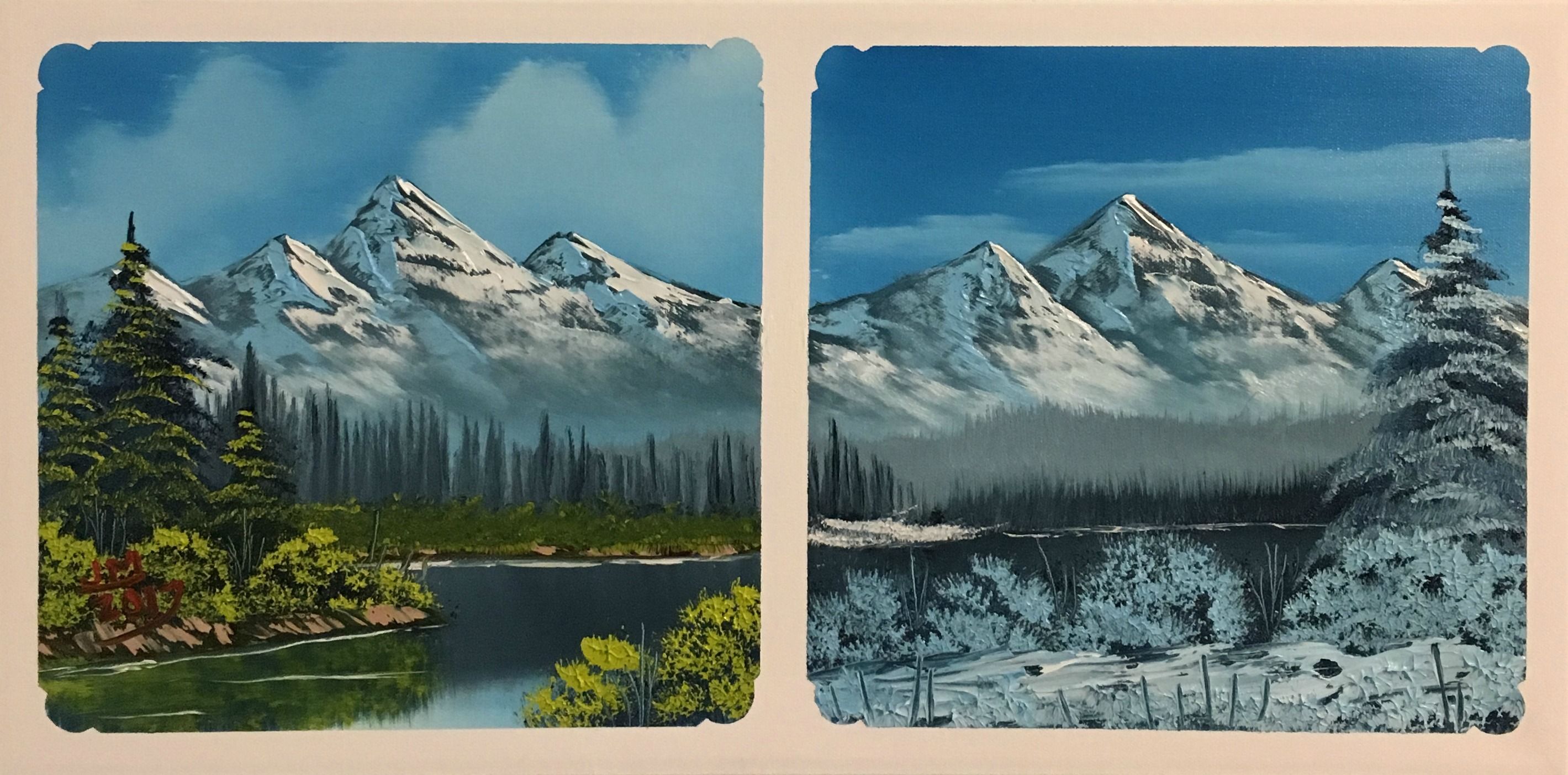 Seasonal Progression(Bob Ross Inspiration).JPG