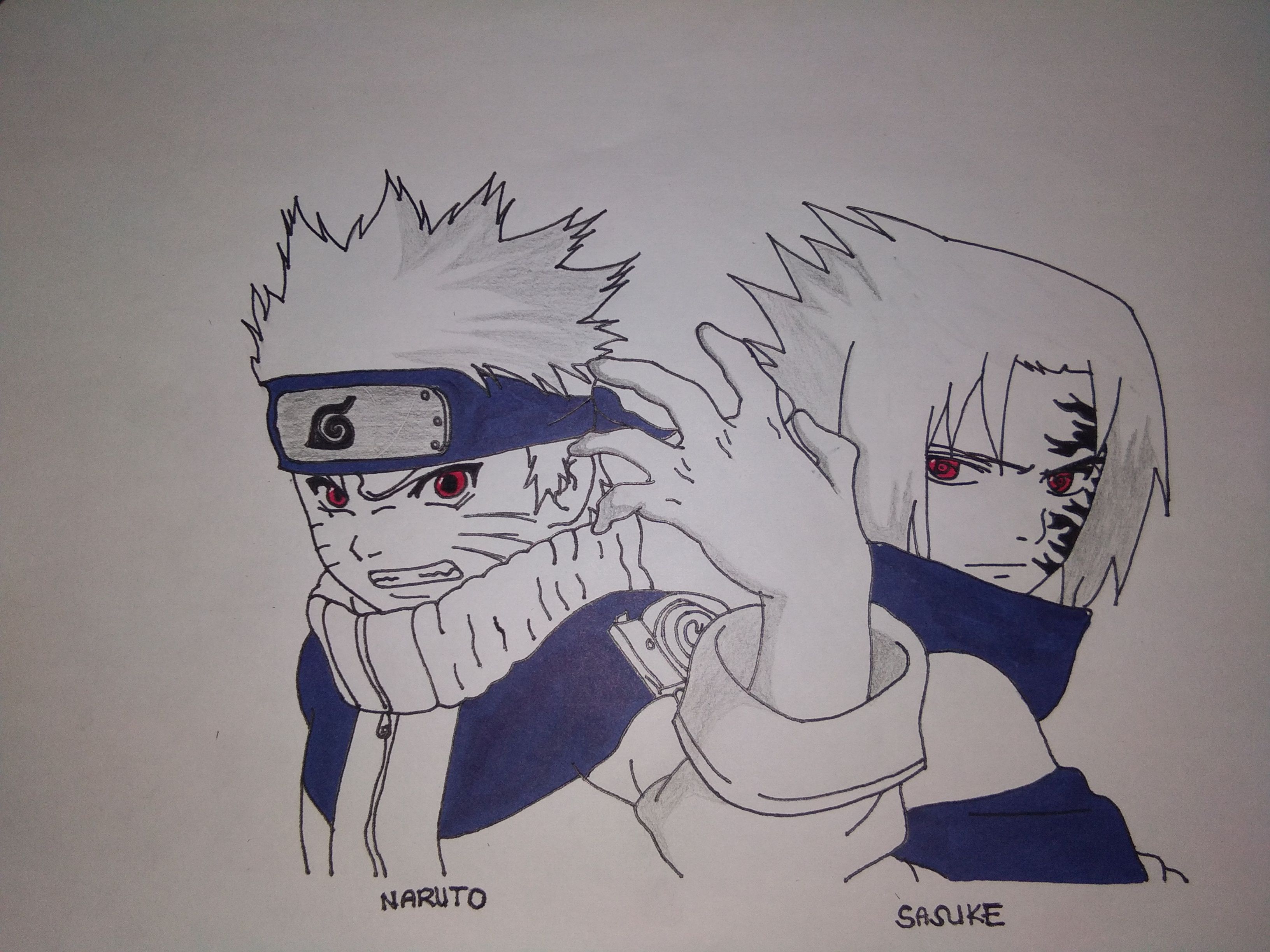 Drawing - Naruto Face — Steemit