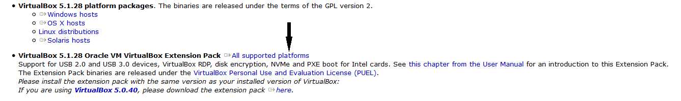 Extension packOracle VM VirtualBox.png
