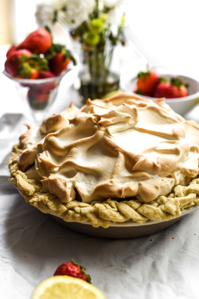 Smooth & Creamy Strawberry Rhubarb Meringue Pie-4.jpg