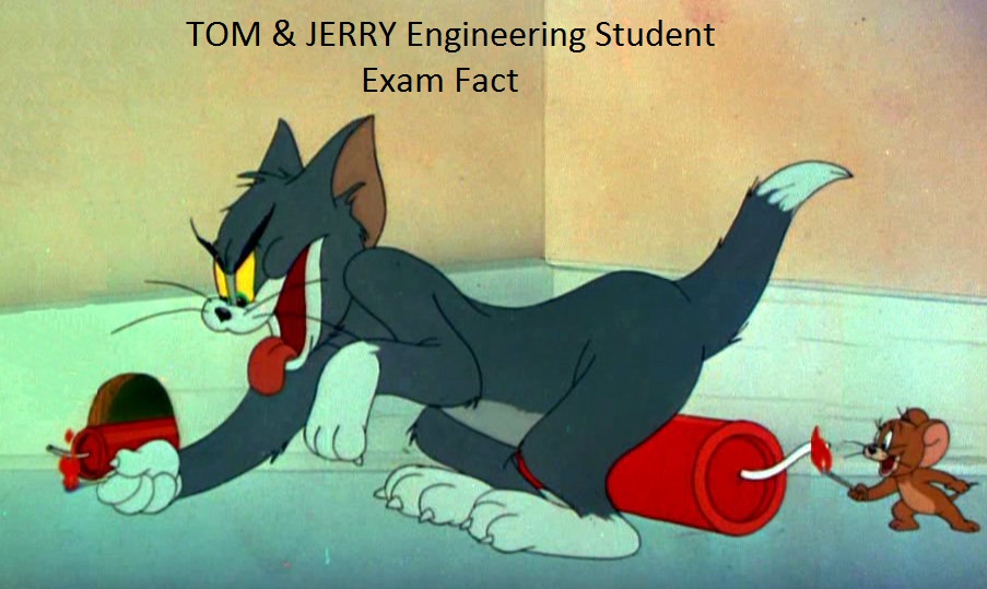 Funny Video Tom Jerry Engineering Student Exam Fact Steemit