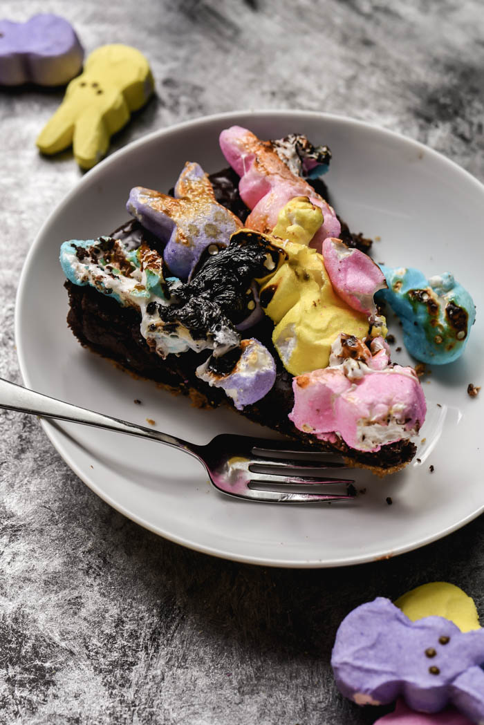 Toasted Peeps S'mores Skillet Brownie.jpg