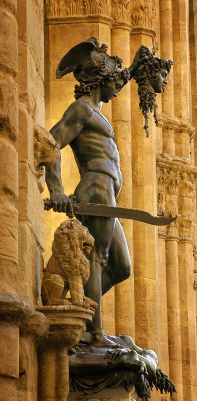 Perseus with the head of Medusa, in Florence -.jpg