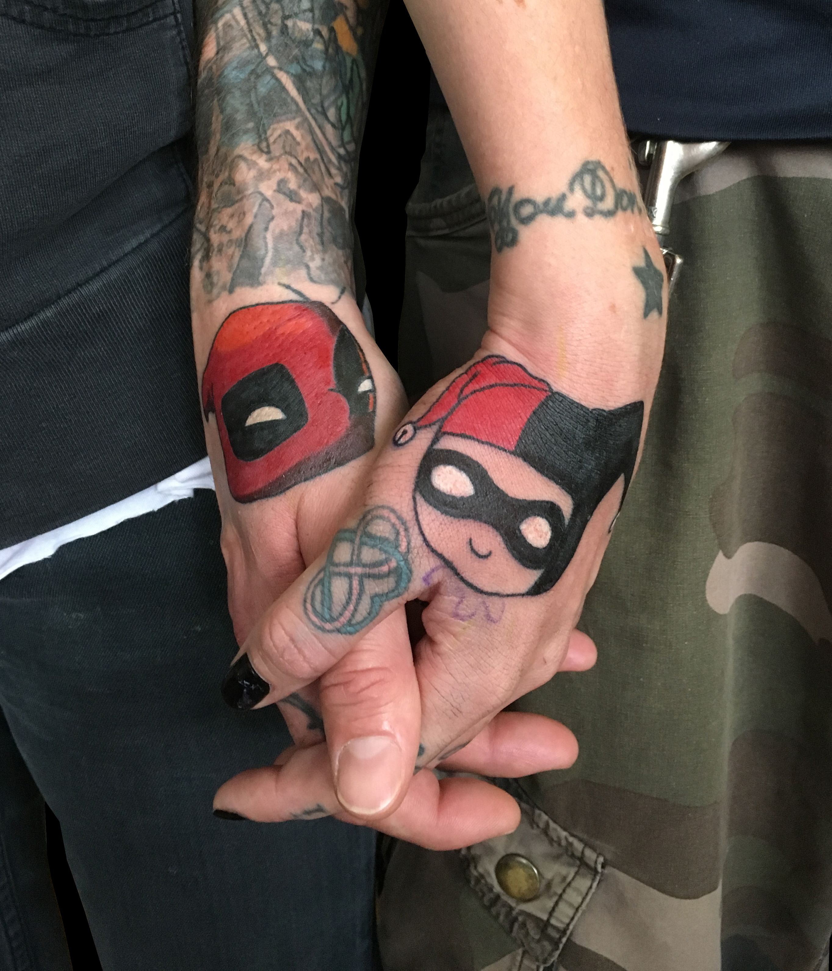 Harley Quinn  Set of 40 Tattoos  Redstring B2B