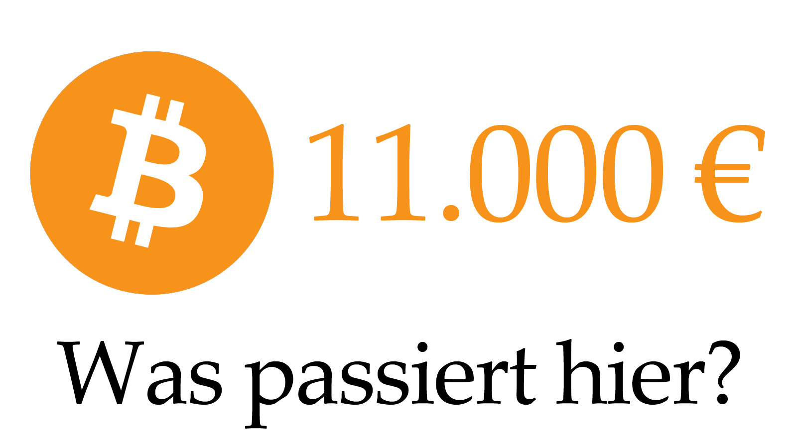 1 Bitcoin 11 000 Euro Was Passiert Hier Gerade Steemit - 