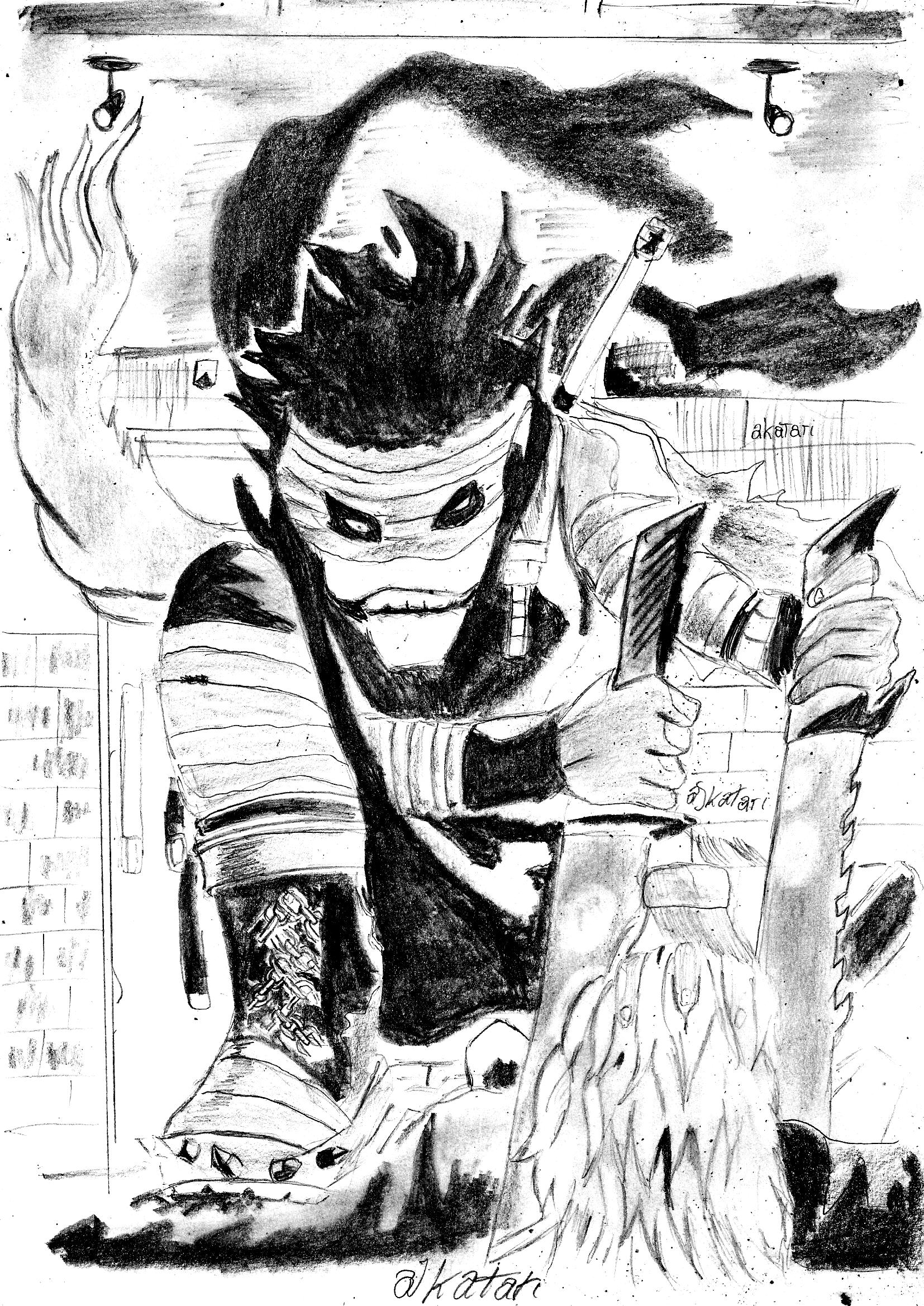 Chizome Akaguro Hero Killer Stain Proceso de Dibujo Katari — Steemit