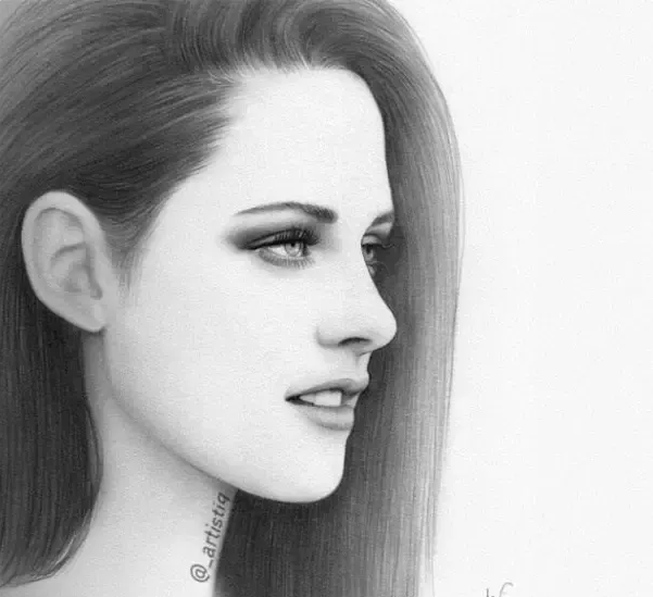 Edward Cullen and Bella Swan - Scanned | Pencils on Paper Wh… | Flickr
