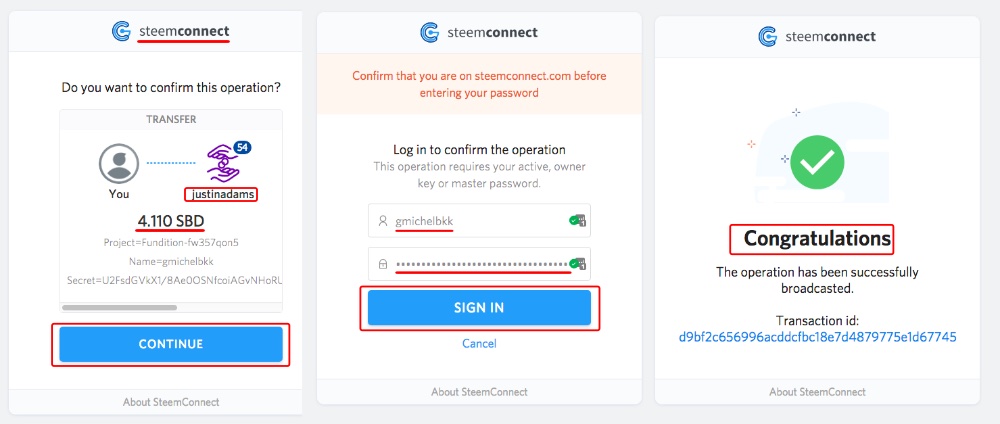 How to Make a Donation on Fundition.io to Fund a Steem Project!