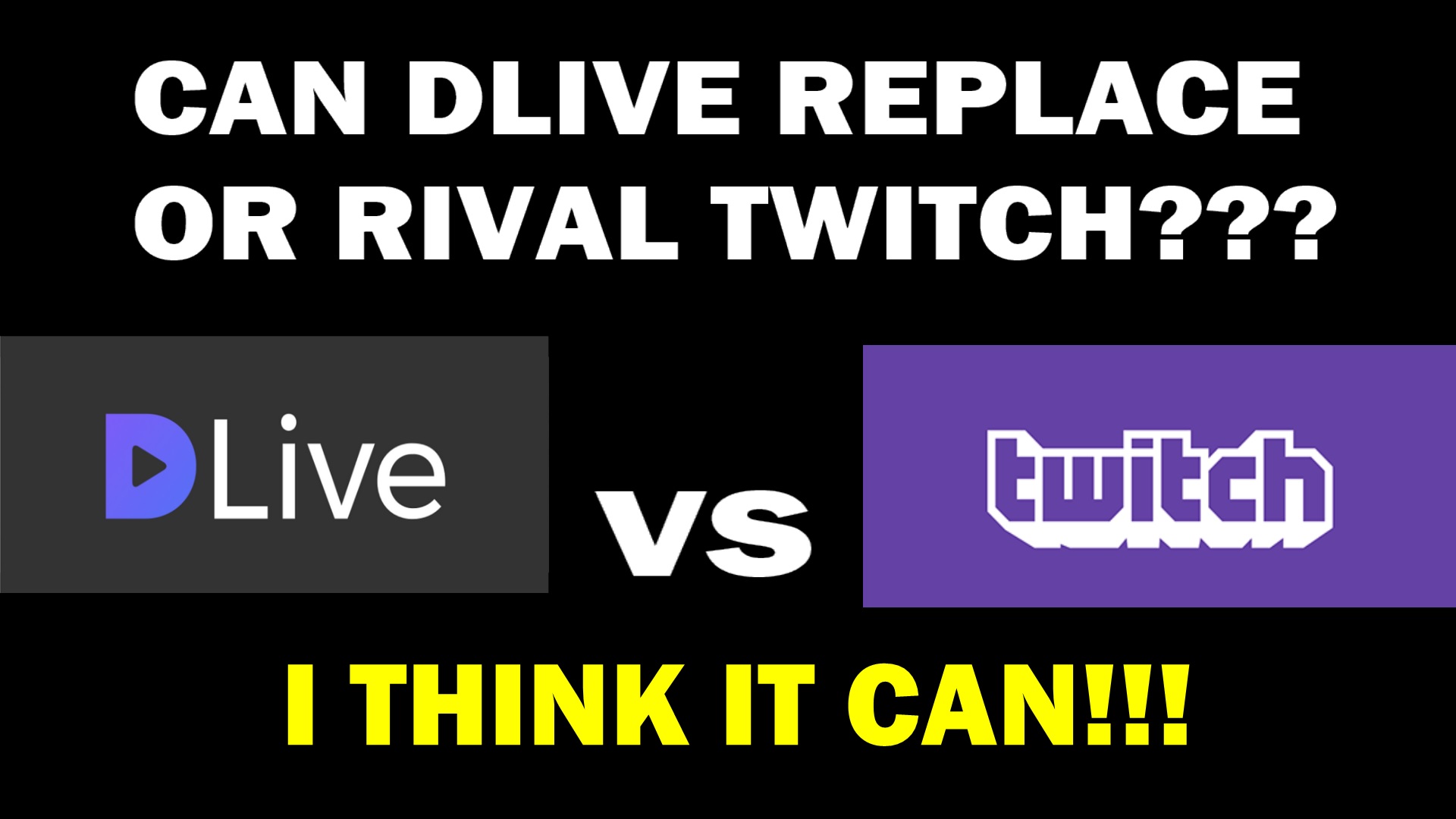 Dlive Vs Twitch Can Dlive Rival The Current Biggest Streaming Platform Steemit