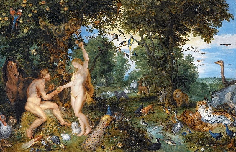 800px-Jan_Brueghel_de_Oude_en_Peter_Paul_Rubens_-_Het_aards_paradijs_met_de_zondeval_van_Adam_en_Eva.jpg