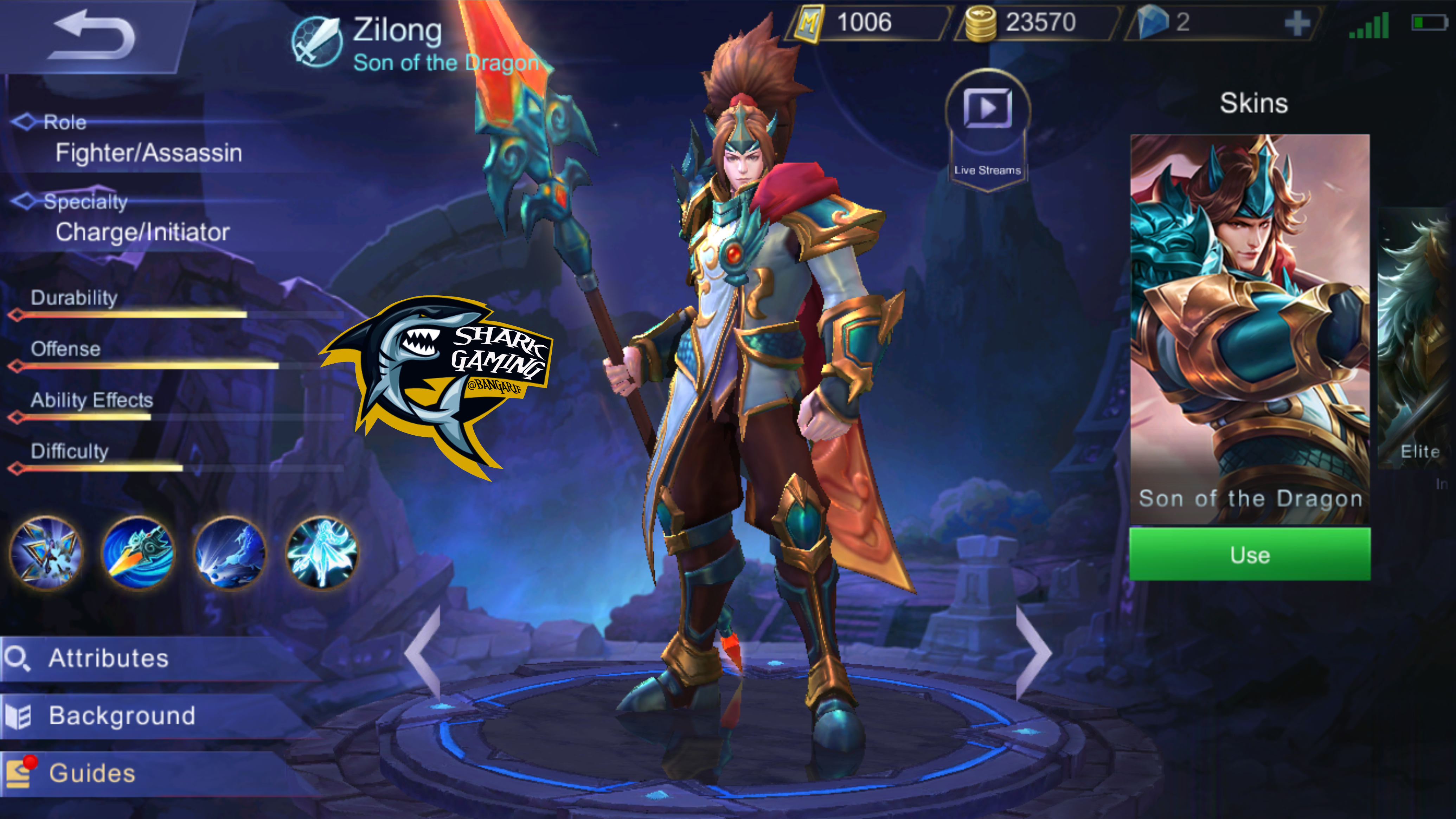 Game Review Hero Review Edition Zilong The Son Of The Dragon Fighter Mobile Legends Bang