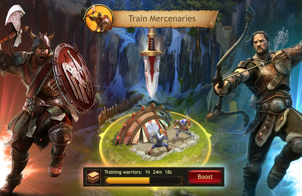 vikings war of clans how to start over