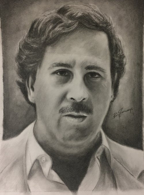 how to draw pablo escobar antonyediromiqo