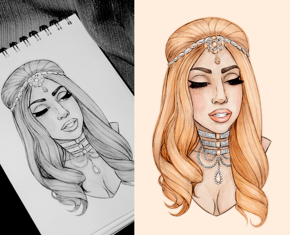 Lady-Gaga-Art-By-Helen-Green-4.png