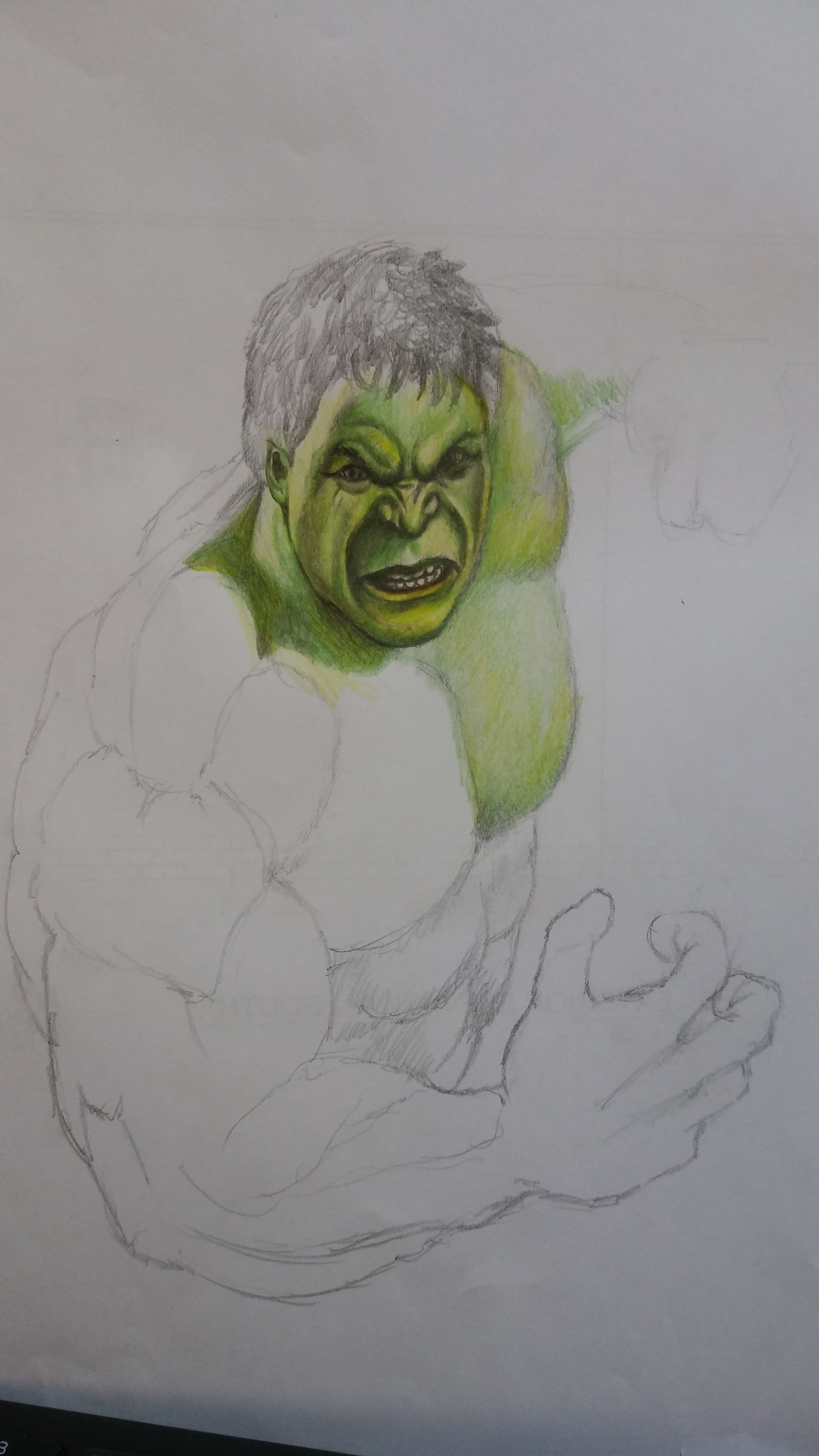 Hulk - pencil drawing by andrehfs on DeviantArt