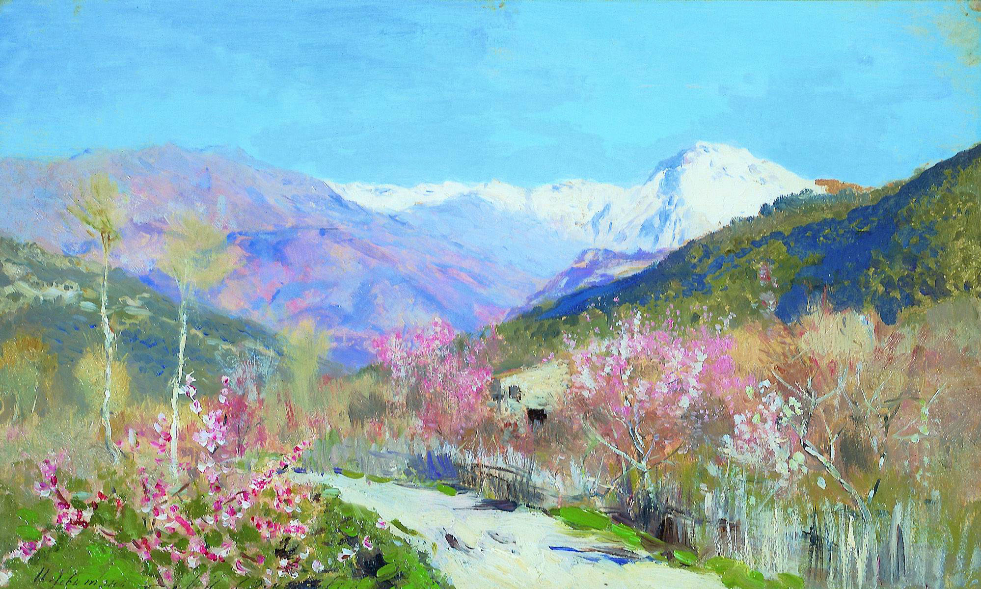 Isaac Levitan, Spring in Italy, 1890.jpg