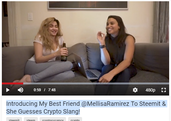 Introducing My Best Friend  MellisaRamirez To Steemit   She Guesses Crypto Slang    DTube.png