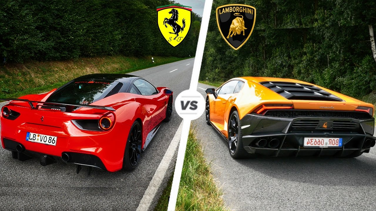 ~ Lamborghini VS. Ferrari~ — Steemit