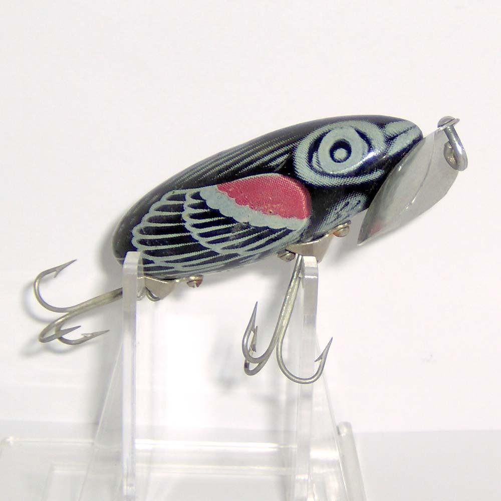 VINTAGE FRED ARBOGAST JITTERBUG LURE in RED WING BLACKBIRD - RARE COLOR  LURE! — Steemit