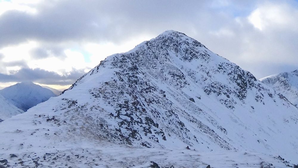 49 Stob Dubh summit with man near top.jpg